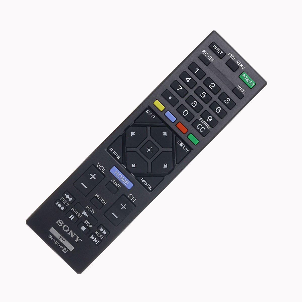Original Sony RM-YD092 TV Remote XBR60Z800F XBR65X900A KD50A800F