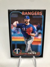 Kirby Yates 2024 Topps Update Black Parallel /74 Card #US302