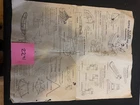 GI JOE 1972 "SUPER ADVENTURE SET" INSTRUCTION VINTAGE ORIGINAL