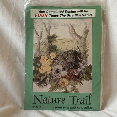 DMC Creative World Naturpfad Kreuzstich-Set Igel 8 x 10 Zoll