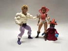 Vintage MOTU Masters of the Universe Figure Lot – Prince Adam, Teela & Orko 1980