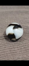 Peltier Zebra Vintage Marble. 21/32. With "As Made" Minor Flaws. Near Mint Grade