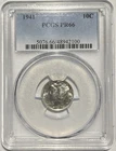 1941 Mercury Dime PROOF PCGS PR66 ‼️BLAST WHITE WITH GREAT EYE APPEAL‼️