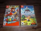 Legend Of Zelda Link’s Awakening + Super Mario Odyssey 4 Nintendo Switch Console
