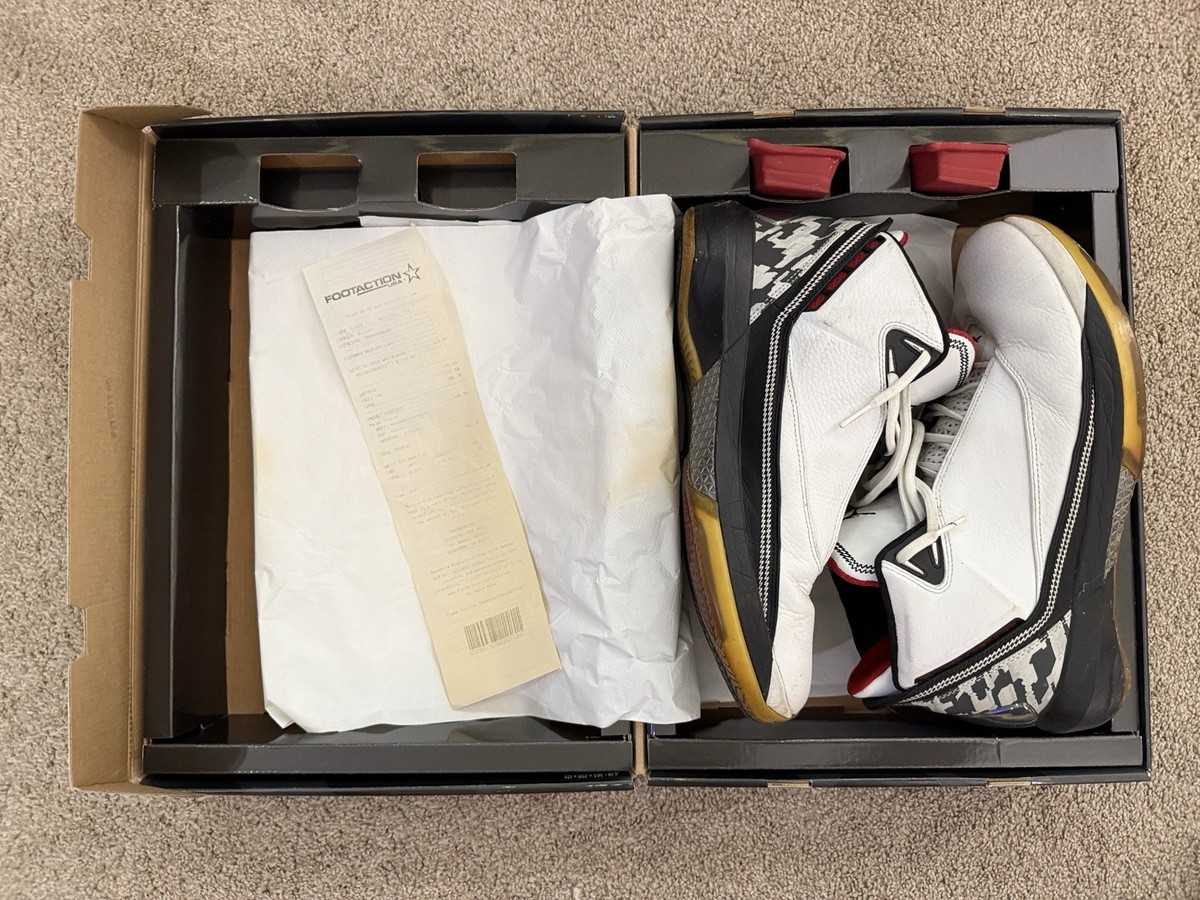 Original Nike Air Jordan 22 OG Shoes size 11.5 (white/varsity red-black) | eBay