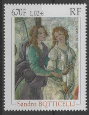 France timbre 2000 Y&T N°3301  "Sandro Botticelli" (**)