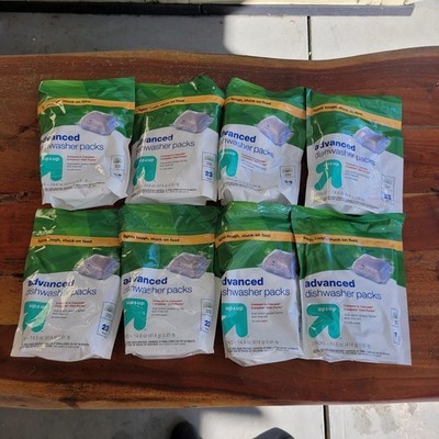 8pk 184ct Up & Up Dishwasher Detergent Bundle Similar To Cascade Complete