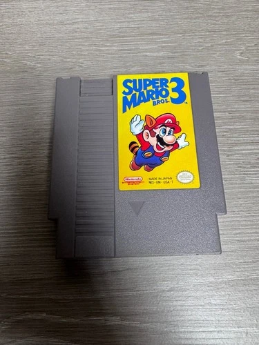 Super Mario Bros. 3 NES Nintendo Entertainment System Video Game Platformer
