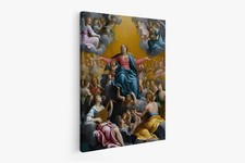Impresión de cuadro de arte de pared en lienzo Guido Reni / Asunción de la Virgen María, 1618 /