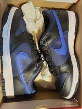 Size 6 GS /7.5WMN - Nike Dunk Low Black Midnight Navy SHIPS ASAP