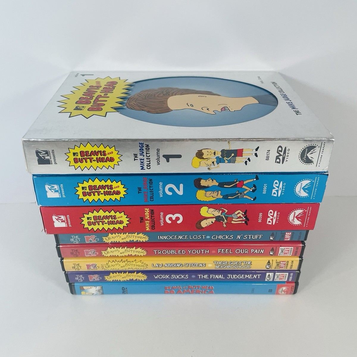 Beavis & Butt-Head Mike Judge Collection Vol 1-4 + Time Life