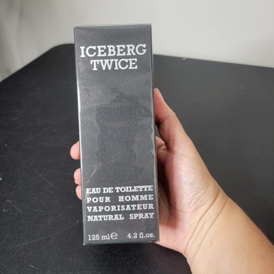 Iceberg Twice 4.2 Fl Oz Eau De Toilette Pour Homme Made In Italy