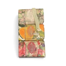 La Florentina Italian Bar Soap 3 Pack 7 oz Each  Mughetto, Arum di Boboli, Rose