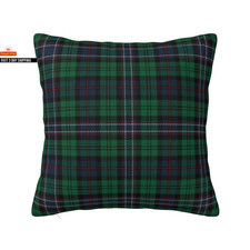 Luxury Black Tartan Plaid Luxury Pillow Cover Living Room Decoration Geometric G
