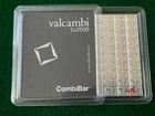 Silver Valcambi 100 Gram Combi Bar Sealed in Heavy Case - T18