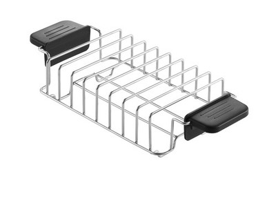 Brötchenaufsatz für Toaster,Warming Rack Toaster Accessoire,Edelstahl,KT002A