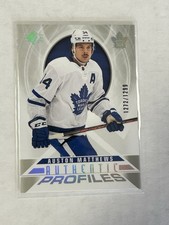 Auston Matthews 2020-21 SP Authentic Profiles #AP-20 Hockey Card 1272/1299 LEAFS