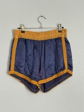 Vintage 60s Russell Mills Satin Style Shorts Acetate USA 27-30 Waist
