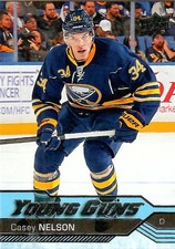 CASEY NELSON 2016-17 UPPER DECK YOUNG GUNS #462 BUFFALO SABRES