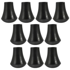 10-PCS Drum Rubber Feet Anti-Slip Floor Protectors for Bass Drum Legs
