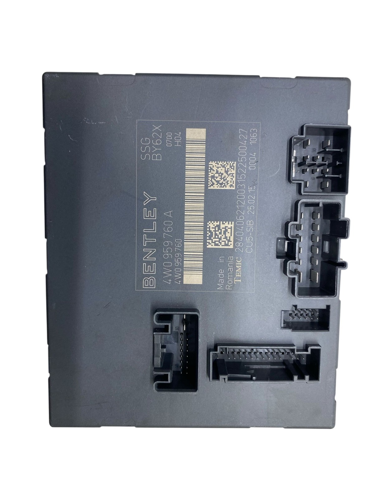 2013-2018 BENTLEY FLYING SPUR OEM (B)FRONT LEFT RIGHT SEAT CONTROL MODULE