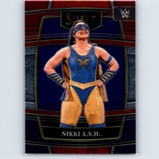 2022 Panini Select WWE Nikki A.S.H. #54 Red and Blue