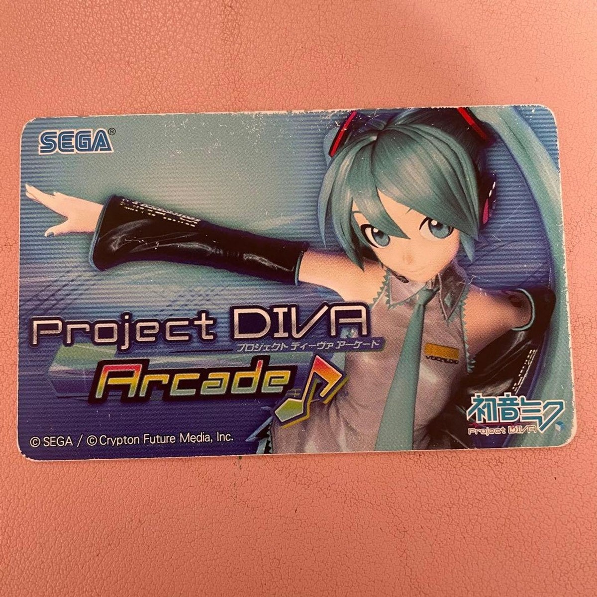 【テストサービス専用】初音ミク Ploject DIVA Arcade aime SEGA Project DIVA Arcade Aime Card Hatsune Miku Single Card | eBay