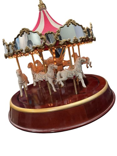 Mr. Christmas Grand Marquee Carousel - Lights/music Work - Does Not Rotate - Picture 3 of 5