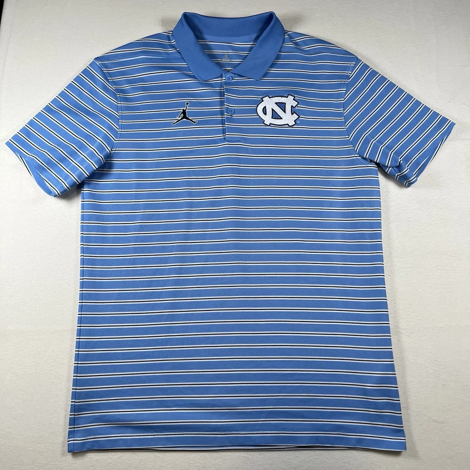 LOT OF 2 UNC Carolina Tar Heels Polo Shirts Blue Nike & Cutter&Buck NCAA Men’s S - Image 2 of 4