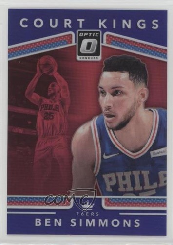Ben Simmons [Purple] #1 2017 Panini Donruss Optic Court Kings card