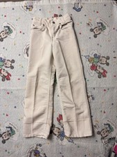 Vintage Levi  s California Straight White Jeans Kids Made in USA 80s 70s Size 9