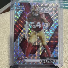 2025 Panini Mosaic - Fred Warner #165 Silver Prizm