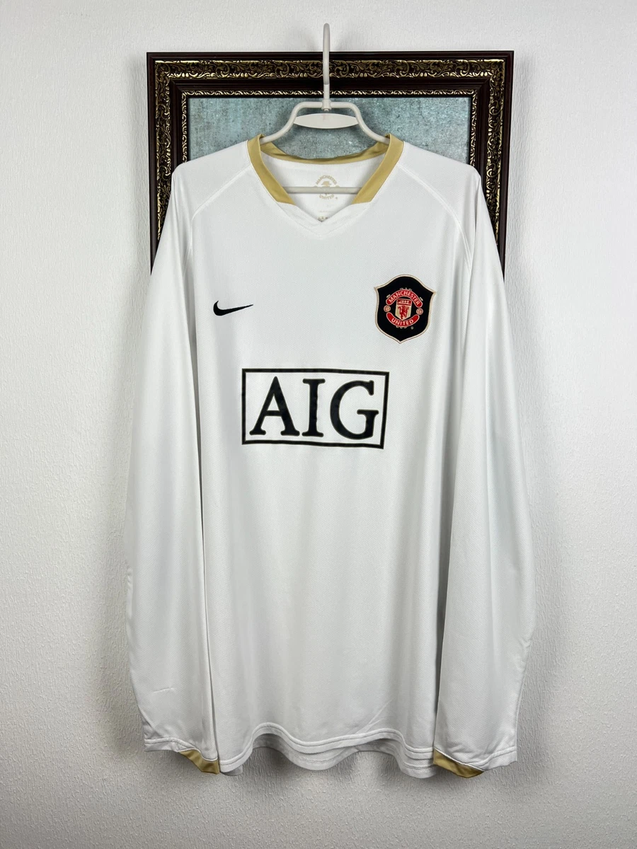 Nike White Manchester United International Club Soccer Fan одежда