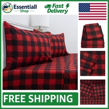 Deep Pocket Breathable Queen Sheet Set - 1800 Thread Count Extra Soft Microfiber