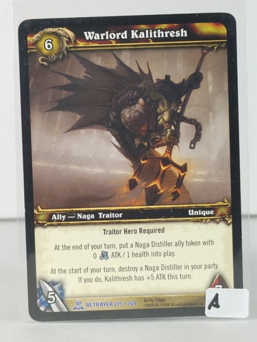 Warlord Kalithresh - Servants of the Betrayer - 215/264 - LP - Rare - A - Picture 5 of 5
