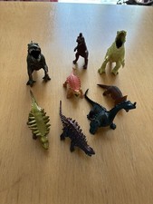 Lot of Vintage Late 1980’s Plastic Model Dinosaurs