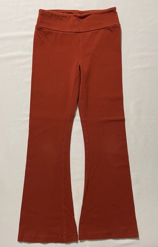Cat & Jack Girls Flared Stretch Leggings Black & Burnt Orange (S) 6/7 (Lot Of 2) - Picture 7 of 11
