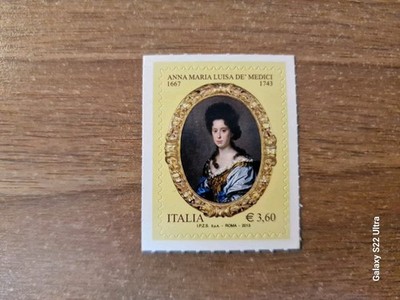 Italy Stamp 2013 Anna Maria Luisa De' Medici 3.60 MNH**