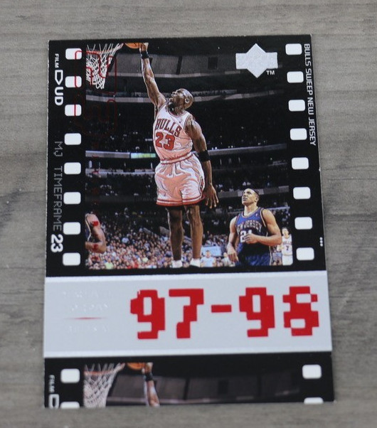 Michael Jordan 1998 Upper Deck Mj Timeframe 23 97-98 Bulls Card 117