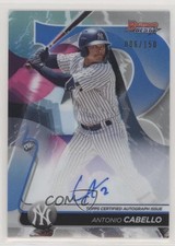 2020 Bowman's Best of Blue Refractor 6/150 Antonio Cabello #B20-AC Auto 0m4q