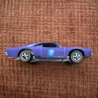Hot Wheels Redline 1968 Custom Dodge Charger Metallic Purple Opening Hood