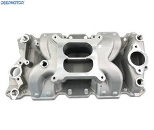Deepmotor Sbc Air Gap Dual Plane Intake Manifold For Small Block Chevy 350 400 Deepmotor Sbc Air Gap Dual Plane Intake Manifold For Small Block Chevy 350 400