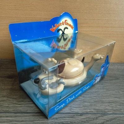 Wallace & Gromit Curse of the Were Rabbit Seifenschale + Seife Neu