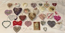 29 Piece Assorted Heart Shaped Christmas Ornaments