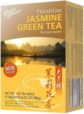 Premium Jasmine Green Tea 100 Tea Bag