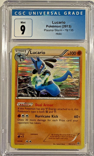 Lucario graded CGC 9 for sale on eBay