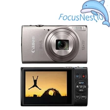 Canon ELPH 360HS/IXUS 285 HS Digital Camera 20.2MP 12XOptical Zoom w/Accessories