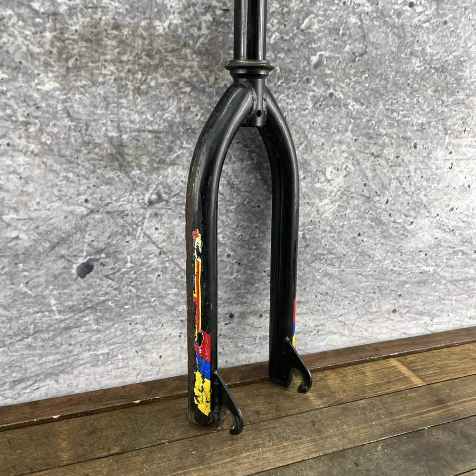 GT Interceptor BMX Fork 1-1/8in Threadless Black 3/8 Dropout Race Vintage 20 - Image 2 of 4