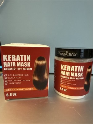 Organic Keratin Hair Mask Deep Conditioner, 8.8 oz