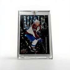 Upper Deck 2025-26 Series 2 Dazzlers Black Nathan MacKinnon DZ-59 Avalanche
